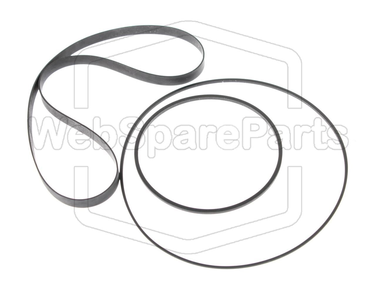 Kit de courroies pour lecteur cassette Marantz MCD 810