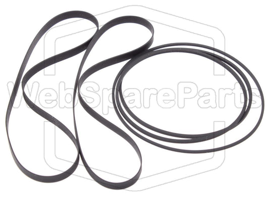 Kit Courroies Pour Platine Cassette Technics SA-X900L