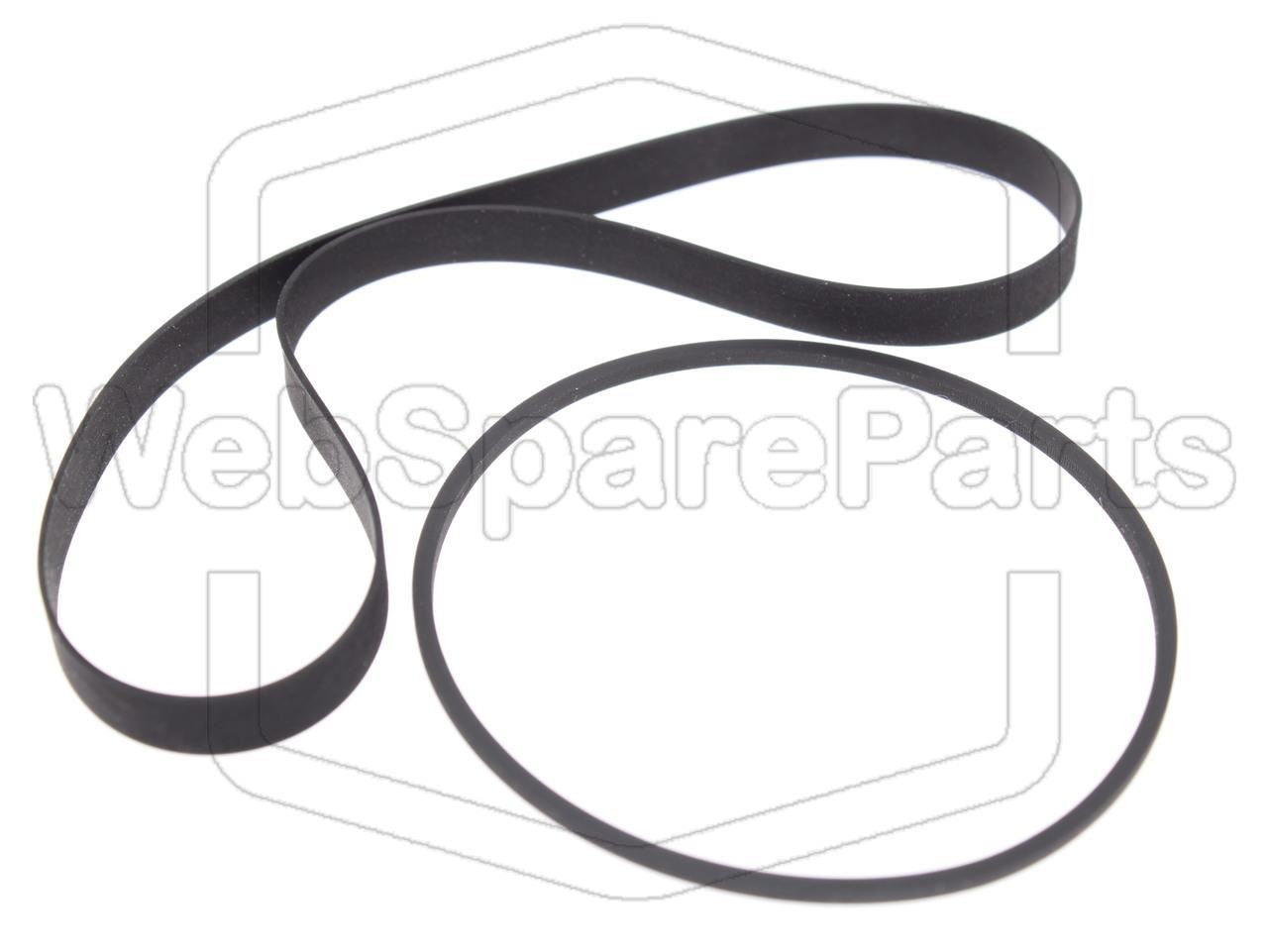 Kit de courroies pour lecteur cassette Aiwa CX-LDB30
