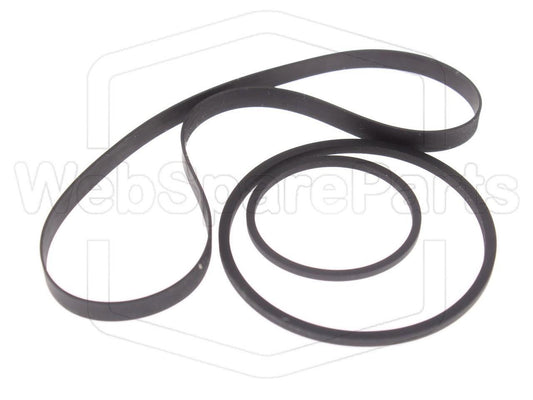 Kit Courroies Pour CD + Platine Cassette Sony TX-DR11