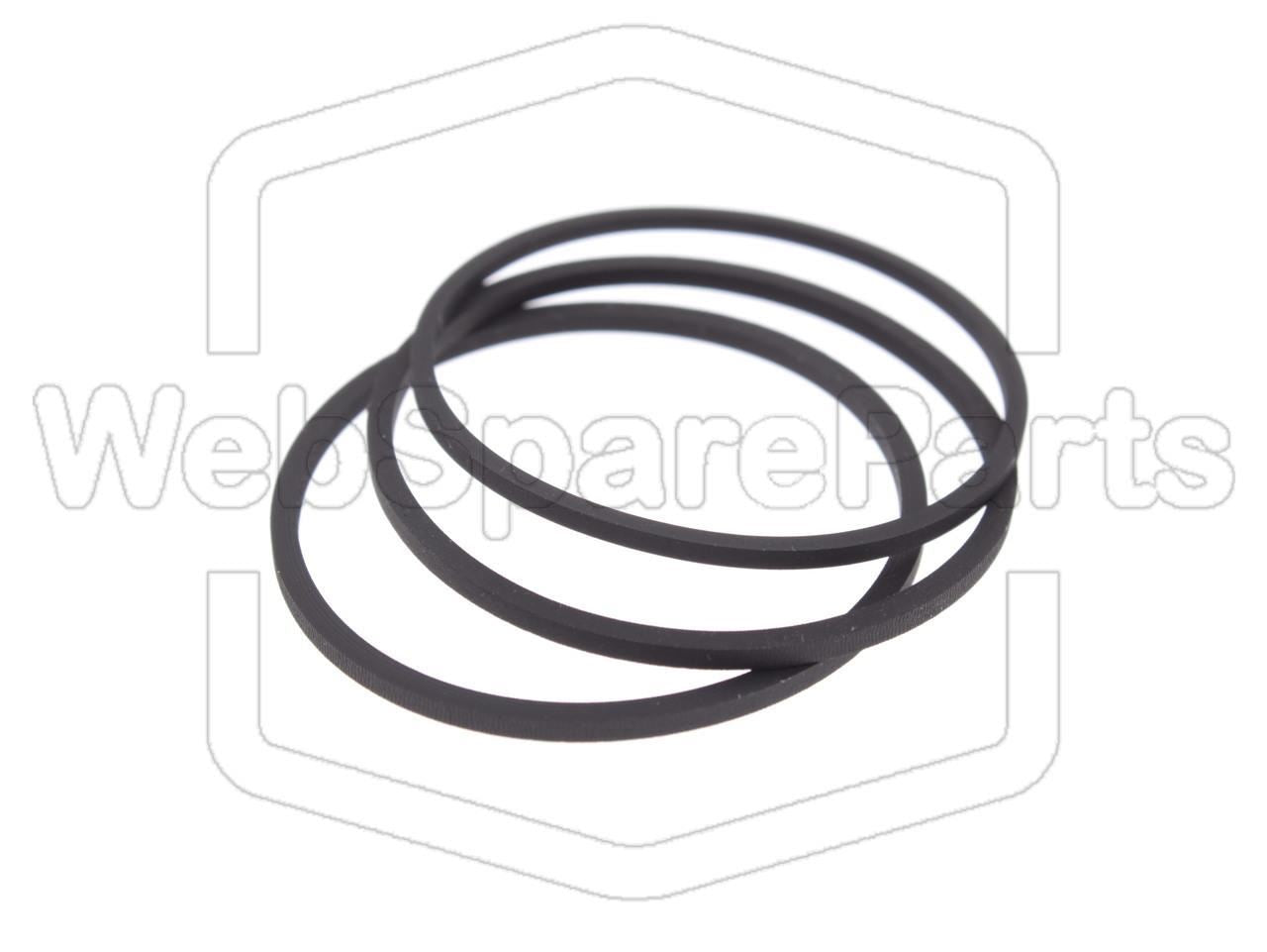 Kit courroies pour JVC XL-R5000 BK CD Player