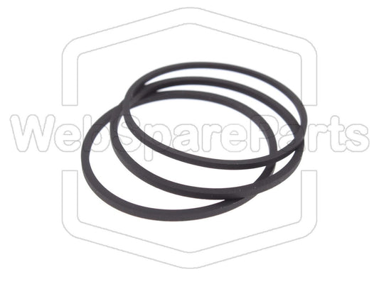 Kit courroies pour JVC XL-R5000 BK CD Player