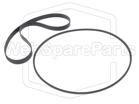Kit Courroies Pour Platine Cassette RFT SC 1800