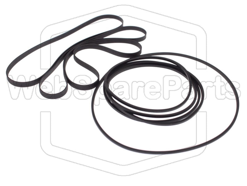 Kit Courroies Pour Platine Cassette Sony HCD-VR50