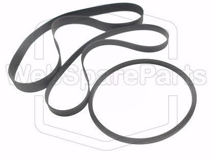 Kit Courroies Pour Platine Cassette Pioneer CT-S740SG