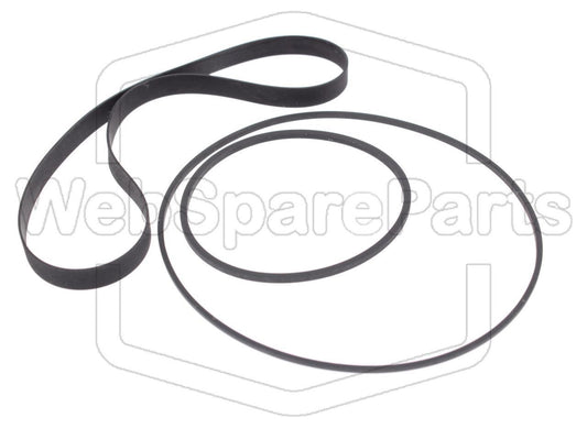Kit Courroies Pour Platine Cassette Pioneer CT-F555