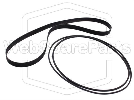 Kit Courroies Pour Platine Cassette Teac CX-210