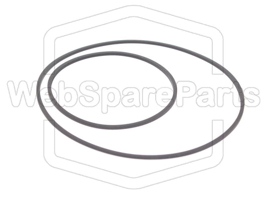 Kit Courroies Pour Platine Cassette Double Aiwa CX-SL50