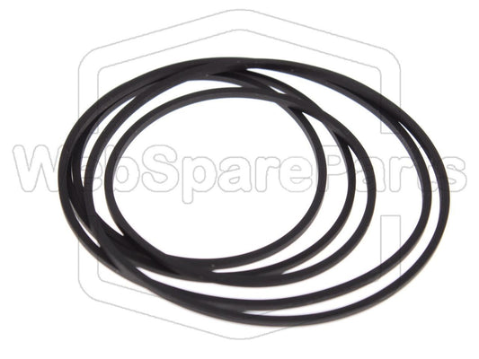 Kit Courroies Pour Platine Cassette Aiwa AD-WX505