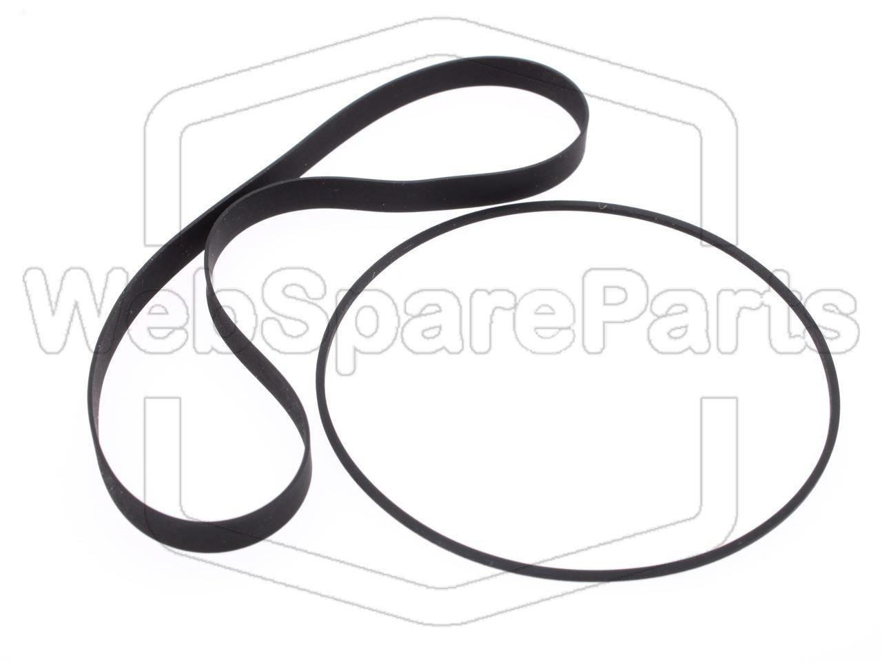 Kit Courroies Pour Platine Cassette Aiwa AD-R500