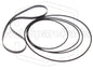 Kit Courroies Pour Platine Cassette Stéréo Kenwood KX-706