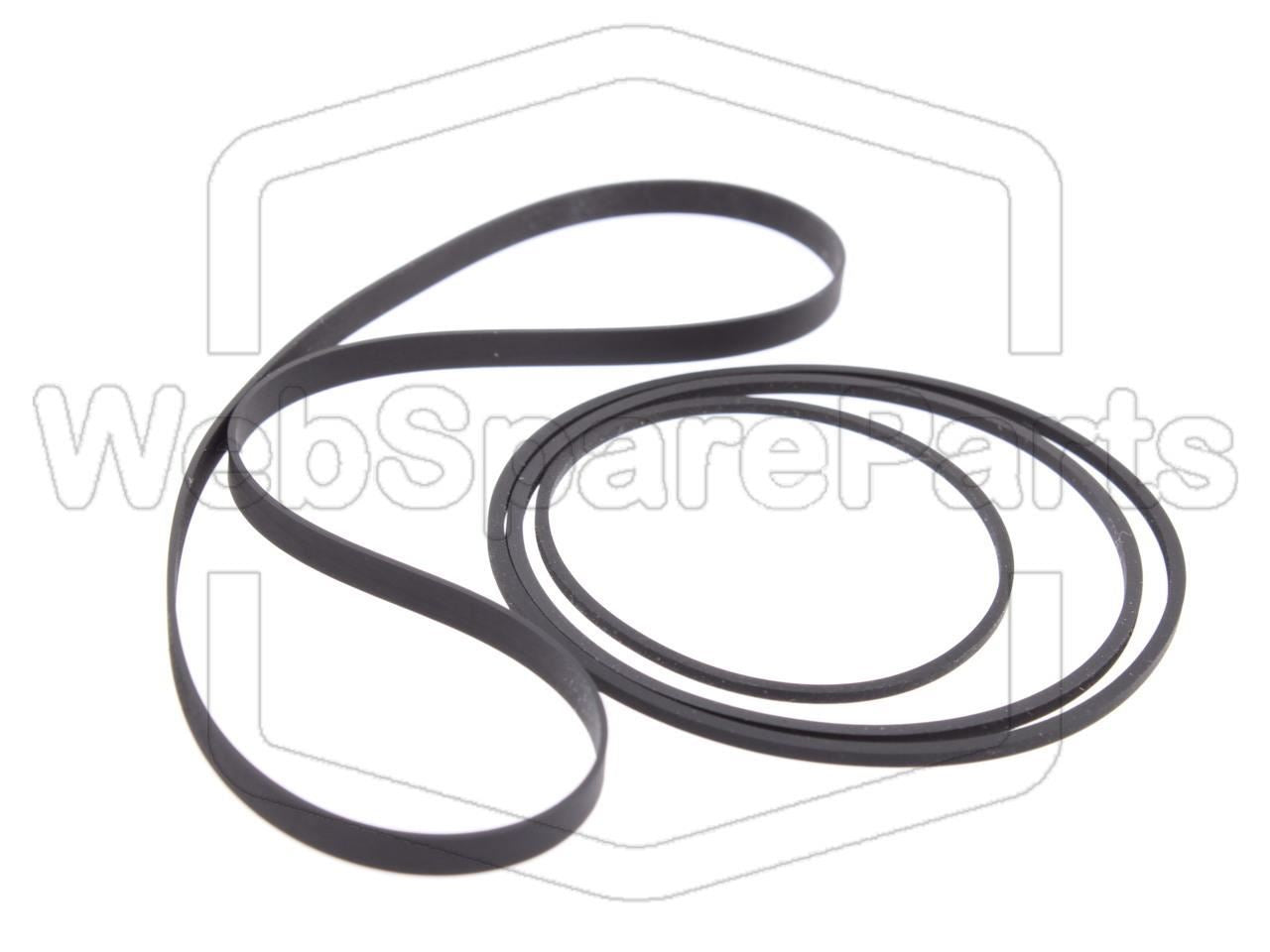 Kit Courroies Pour Platine Cassette Teac-Tascam PORTA TWO Mini Studio