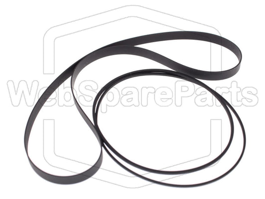 Kit Courroies Pour Platine Cassette Yamaha TC-800D