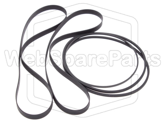 Kit Courroies Pour Platine Cassette Pioneer DC-X55Z
