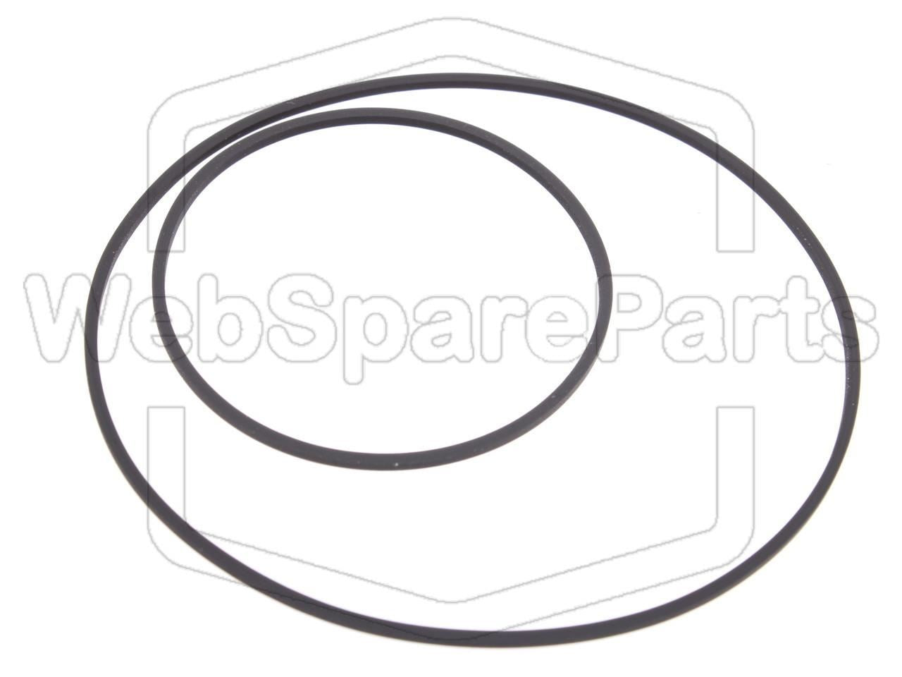 Kit de courroies pour lecteur cassette Philips FW830C