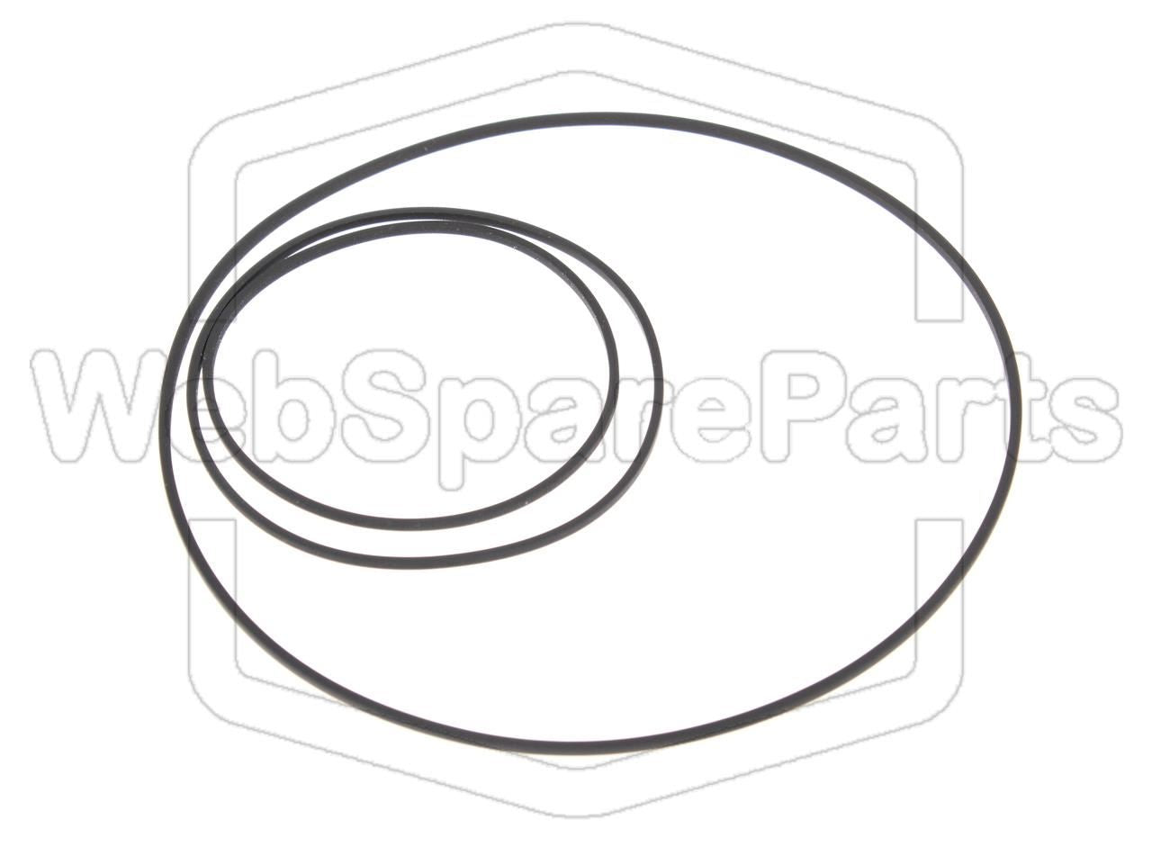 Kit Courroies Pour Cassette Deck Sony HST-79