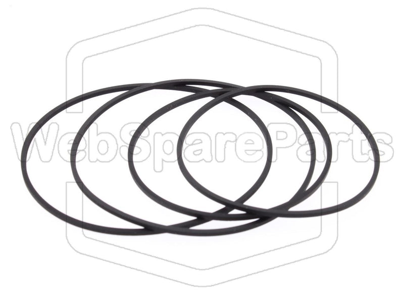 Kit Courroies Pour Platine Cassette Sony FH-411R