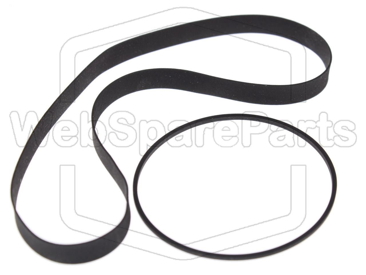 Kit de courroies pour magnétoscope Palladium 348/152