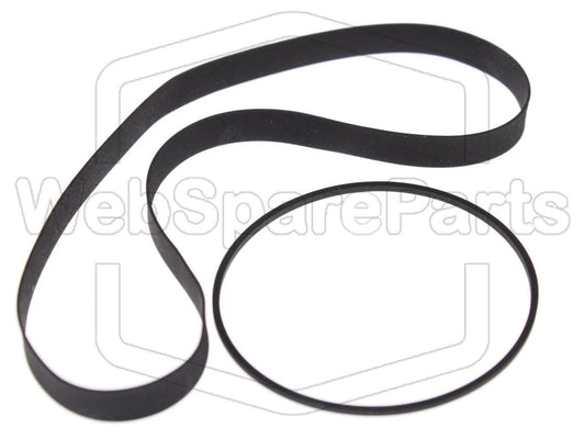 Kit de courroies pour magnétoscope Palladium 348/152