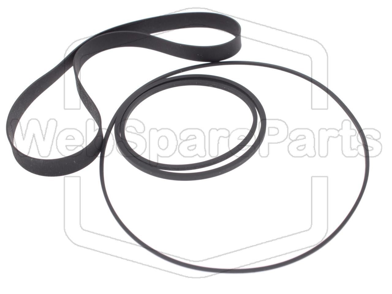 Kit Courroies Pour Platine Cassette Nakamichi 670 ZX