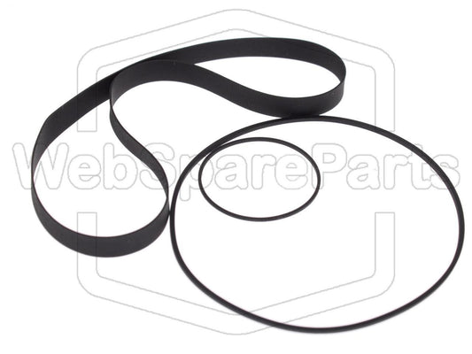 Kit de courroies pour magnétoscope Palladium 771/104