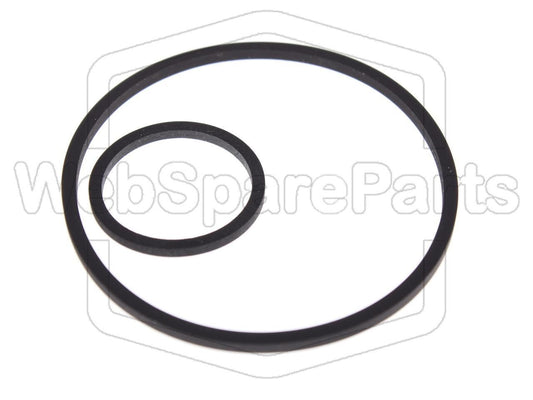 Kit Courroies Pour Magnétoscope Telefunken A-990 P