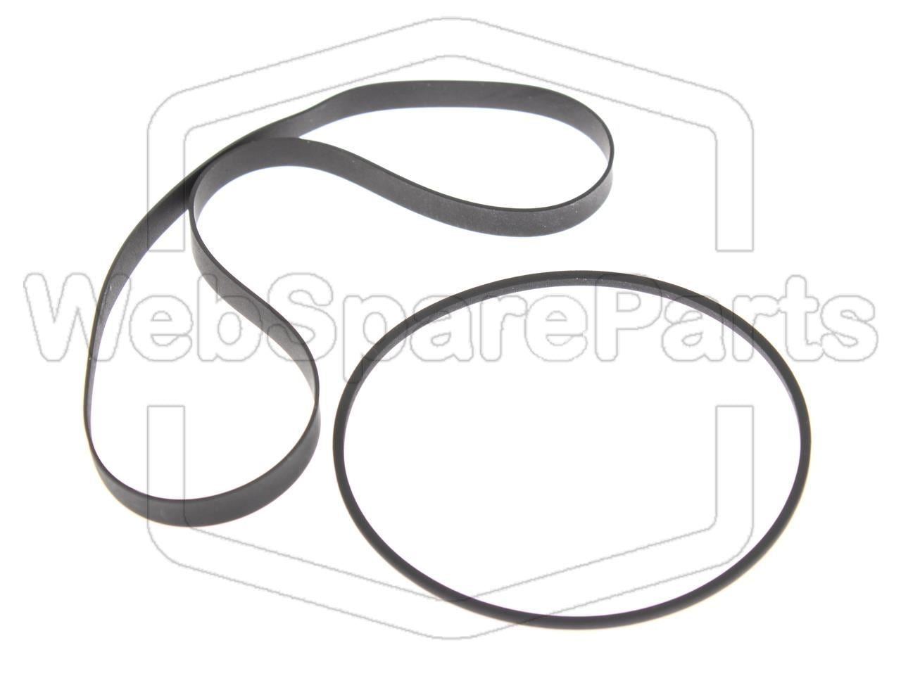 Kit de courroies pour lecteur cassette Aiwa NSX-D09