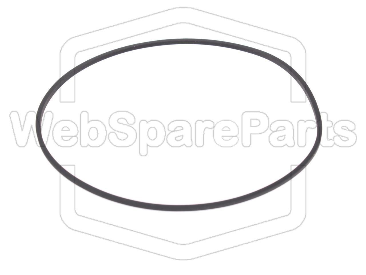 Courroie de Cabestan compatible Philips TAPC 22 AH902 pour réparation platine cassette