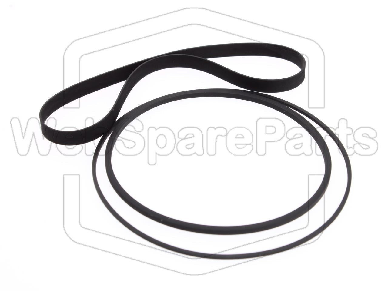Kit Courroies Pour Platine Cassette Teac A-105