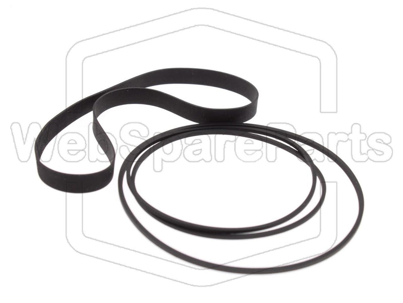 Kit Courroies Pour Platine Cassette Sansui SC-2110