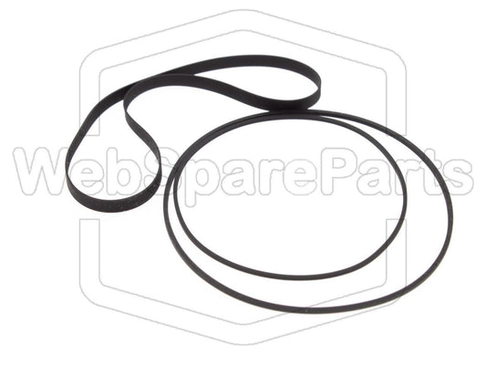 Kit Courroies Pour Platine Cassette Sansui D-59M