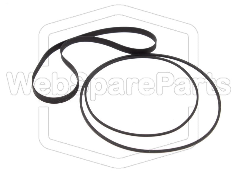Kit Courroies Pour Platine Cassette Sansui D-59M