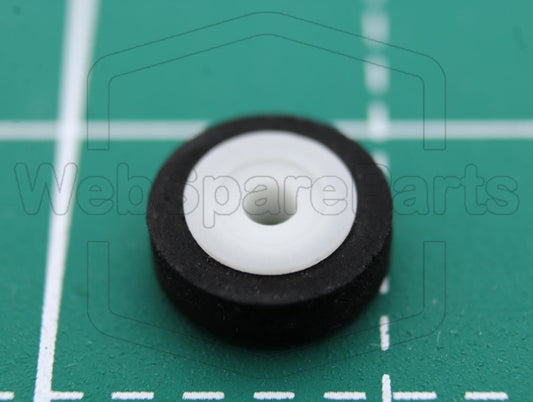Roue idler complète avec pneu pour Aiwa AD-3250 platine cassett