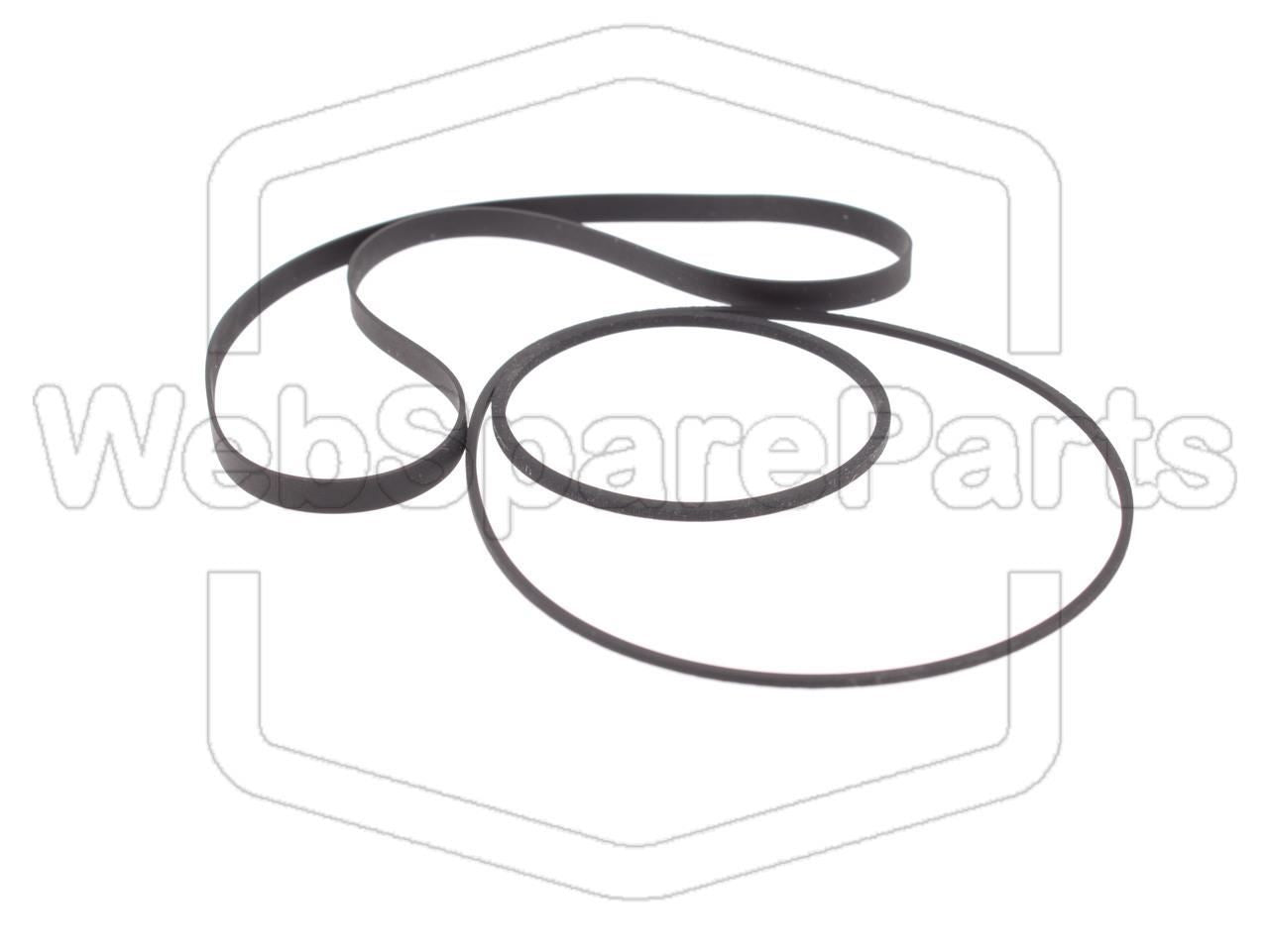 Kit Courroies Pour Platine Cassette Sansui D-95M