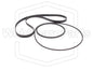 Kit Courroies Pour Platine Cassette Sansui D-95M